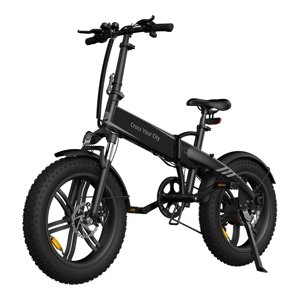 ADO A20F Beast, skladací elektrický bicykel - Čierna