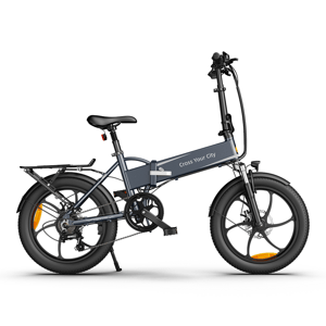 ADO A20 XE, skladací elektrický bicykel - Sivá