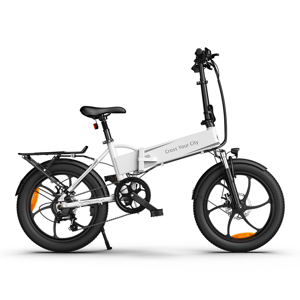 ADO A20 XE, skladací elektrický bicykel - Biela