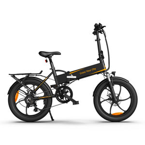ADO A20 XE, skladací elektrický bicykel - Čierna