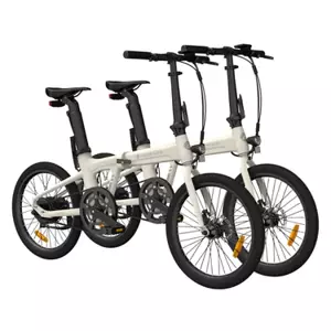 Kombo zľava 2ks - ADO A20 Air, skladací elektrický bicykel - Biela, Biela