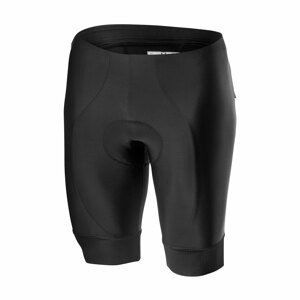 CASTELLI Cyklistické nohavice krátke bez trakov - ENTRATA - čierna L