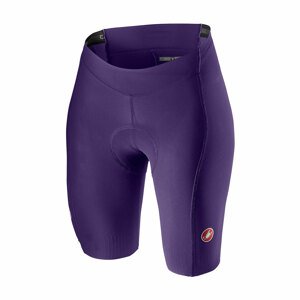 CASTELLI Cyklistické nohavice krátke bez trakov - VELOCISSIMA 2 LADY - fialová