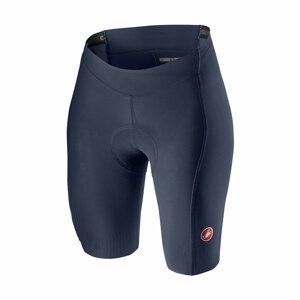 CASTELLI Cyklistické nohavice krátke bez trakov - VELOCISSIMA 2 LADY - modrá/ružová