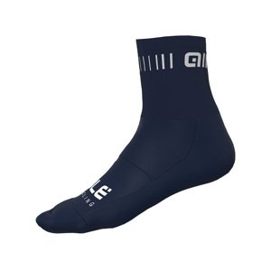 ALÉ Cyklistické ponožky klasické - STRADA Q-SKIN - modrá L