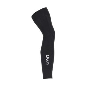 UYN Cyklistické návleky na nohy - LEG WARMERS - čierna L-XL