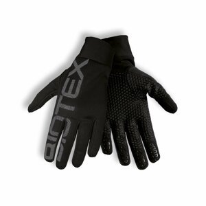 BIOTEX Cyklistické rukavice dlhoprsté - THERMAL TOUCH GEL - čierna M