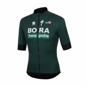 SPORTFUL Cyklistický dres s krátkym rukávom - BORA HANSGROHE 2021 - zelená M