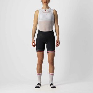 CASTELLI Cyklistické nohavice krátke bez trakov - GIRO D'ITALIA 2022 W - čierna/ružová