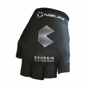 NALINI Cyklistické rukavice krátkoprsté - B. VICTORIOUS 2021 - čierna L