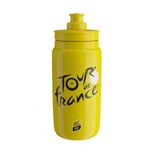 ELITE Cyklistická fľaša na vodu - FLY TDF 550ml - žltá