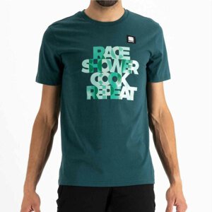 SPORTFUL Cyklistické tričko s krátkym rukávom - BORA HANSGROHE FAN - zelená
