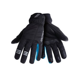 BIOTEX Cyklistické rukavice dlhoprsté - EXTRAWINTER - modrá/čierna S