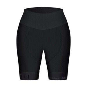 GOBIK Cyklistické nohavice krátke s trakmi - LIMITED 5.0 K9 LADY - čierna XL