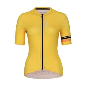 HOLOKOLO Cyklistický dres s krátkym rukávom - JOLLY ELITE LADY - žltá XS