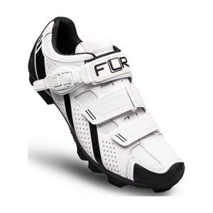FLR Cyklistické tretry - F65 MTB - biela/čierna 42