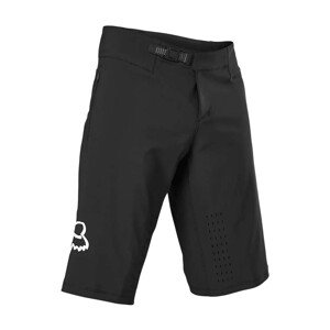 FOX Cyklistické nohavice krátke bez trakov - DEFEND SHORTS - čierna