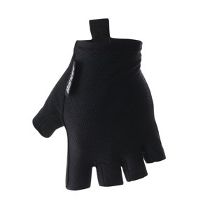 SANTINI Cyklistické rukavice krátkoprsté - BRISK - čierna XL