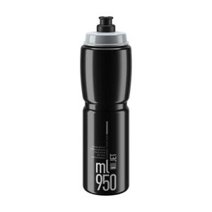 ELITE Cyklistická fľaša na vodu - JET 950 - čierna