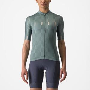 CASTELLI Cyklistický dres s krátkym rukávom - DIMENSIONE - zelená
