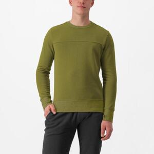 CASTELLI pulóver - LOGO SWEATSHIRT - zelená S