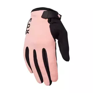 FOX Cyklistické rukavice dlhoprsté - W RANGER GEL - ružová M