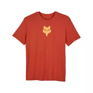 FOX Cyklistické tričko s krátkym rukávom - W FOX HEAD - oranžová XS