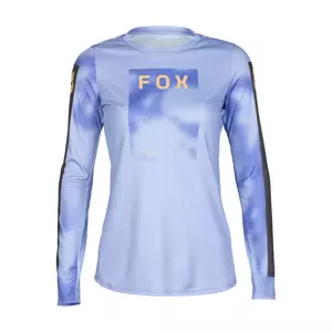 FOX Cyklistický dres s dlhým rukávom letný - W RANGER - svetlo modrá S