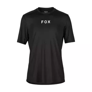 FOX Cyklistický dres s krátkym rukávom - RANGER MOTH - čierna S
