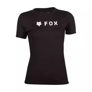 FOX Cyklistický dres s krátkym rukávom - W ABSOLUTE - čierna XS