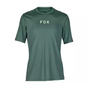 FOX Cyklistický dres s krátkym rukávom - RANGER MOTH - zelená 2XL