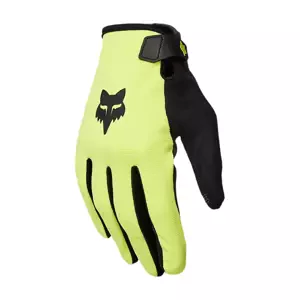 FOX Cyklistické rukavice dlhoprsté - RANGER - žltá XL