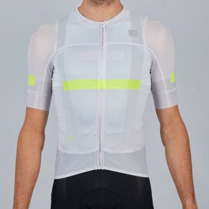 SPORTFUL Cyklistický dres s krátkym rukávom - EVO - biela 3XL