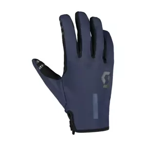 SCOTT Cyklistické rukavice dlhoprsté - NEORIDE - modrá XL