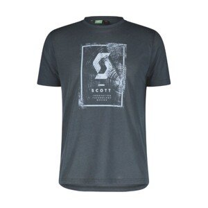 SCOTT Cyklistické tričko s krátkym rukávom - DEFINED DRI - šedá