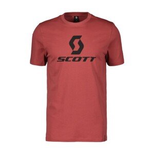 SCOTT Cyklistické tričko s krátkym rukávom - ICON - červená