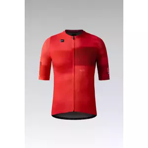 GOBIK Cyklistický dres s krátkym rukávom - STARK - červená 2XL