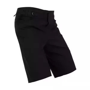 FOX Cyklistické nohavice krátke bez trakov - RANGER LITE - čierna 30