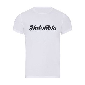 NU. BY HOLOKOLO Cyklistické tričko s krátkym rukávom - CREW - biela