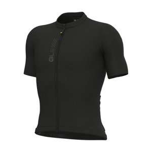 ALÉ Cyklistický dres s krátkym rukávom - PRAGMA COLOR BLOCK - čierna XL