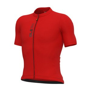 ALÉ Cyklistický dres s krátkym rukávom - PRAGMA COLOR BLOCK - červená