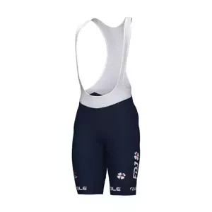 ALÉ Cyklistické nohavice krátke bez trakov - GROUPAMA FDJ 2024 - modrá/biela XL