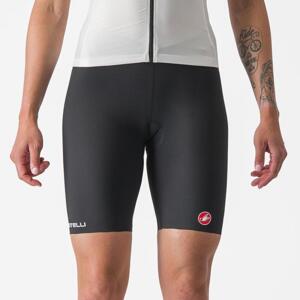 CASTELLI Cyklistické nohavice krátke s trakmi - CORE DRILL W - čierna L