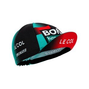 LE COL Cyklistická čiapka - BORA HANSGROHE 2023 - červená/čierna/zelená UNI