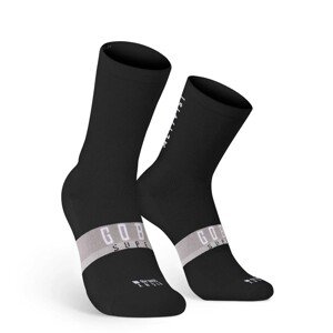 GOBIK Cyklistické ponožky klasické - SUPERB STANDARD - čierna L-XL