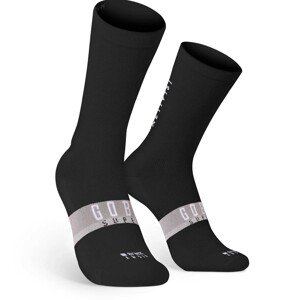GOBIK Cyklistické ponožky klasické - SUPERB EXTRA LONG - čierna L-XL