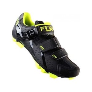 FLR Cyklistické tretry - F65 MTB - čierna/žltá 41