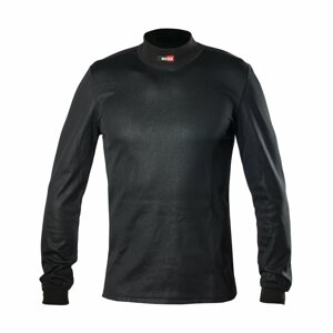 BIOTEX Cyklistické tričko s dlhým rukávom - WINDPROOF - čierna L