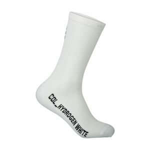 POC Cyklistické ponožky klasické - VIVIFY - biela L