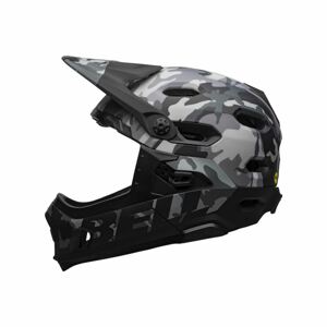 BELL Cyklistická prilba - SUPER DH SPHERICAL - čierna/šedá